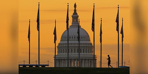 the U.S. Capitol Building in Washington, Monday, Nov. 7, 2022.(File Photo | AP)