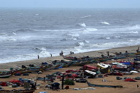 The regional meteorological centre on Friday said a total of 21 places in the State have received heavy rainfall under the influence of a well-marked low-pressure area formed in the Bay of Bengal. (Ph