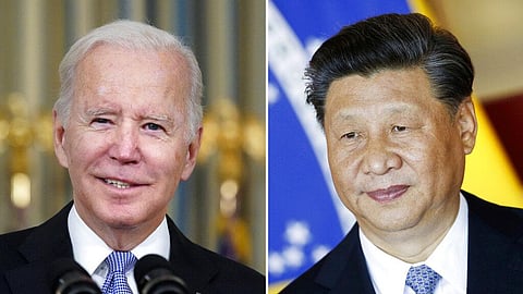 US President Biden sand China’s President Xi Jinping