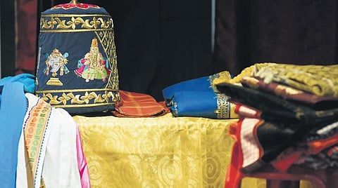 Of the drapes and the deities