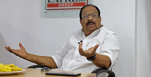 K Sudhakaran, President of KPCC (Photo | B P Deepu, EPS)