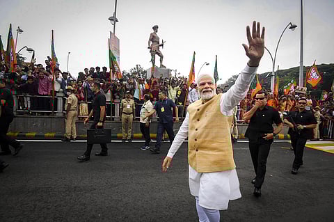Hoping to trigger another wave: PM Narendra Modi.