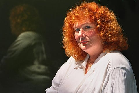 Carol Leigh, a working prostitute and sex worker's advocate, poses for a photo. (Photo | AP)