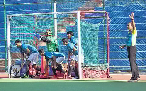 A men’s hockey match of the Chennai Hockey Association. (Image used for representational purpose only.)