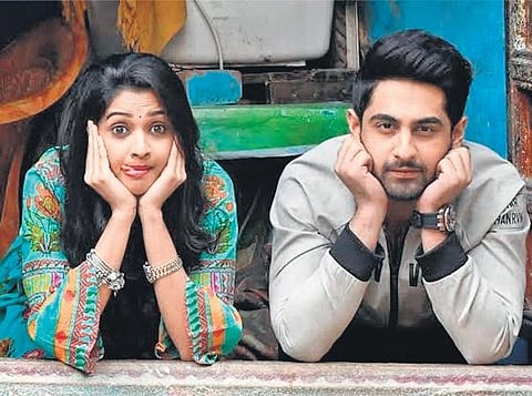 Zaid Khan and Sonal Monteiro in Banaras