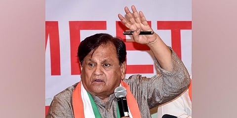 Late Congress veteran leader Ahmed Patel. (File Photo | PTI)