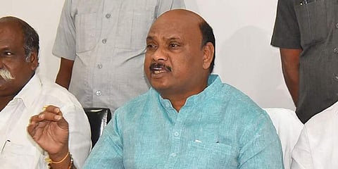TDP leader Chintakayala Ayyanna Patrudu.