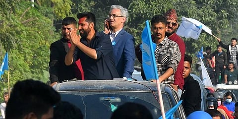 As the Himalayan republic readies for its November 20 general election the former Nepali television host Rabi Lamichhane is one of several candidates challenging the familiar faces. (Photo | AFP)