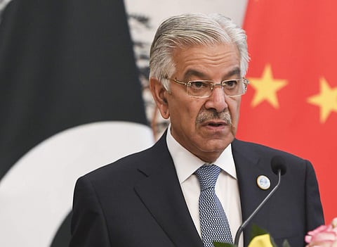 Pakistan Defence Minister Khawaja Asif | AP