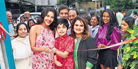 Shopaholics was inaugurated by actor Priya Anand on Saturday | Ashwin Prasath