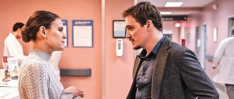 A still from the horrow film ‘Smile’.