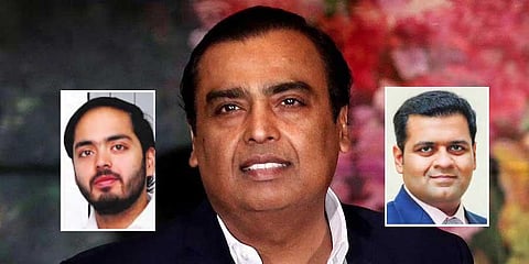 Anant Ambani, Mukesh Ambani, Dhanraj Nathwani