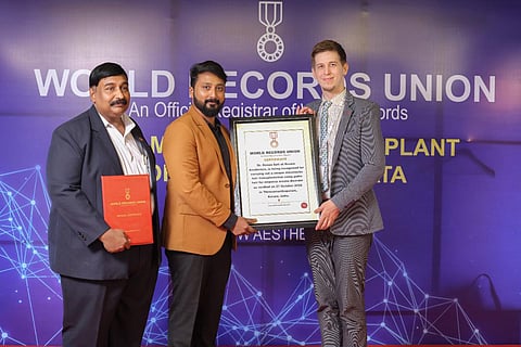 Doctor sets record with unique hair transplant