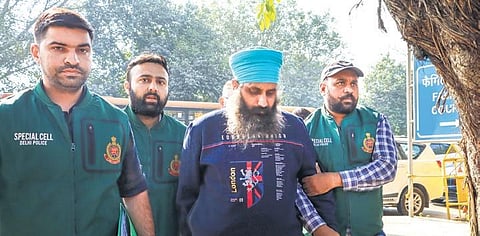 The accused was apprehended at GT Karnal Road. (Photo | Express)