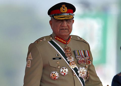 Pakistan's outgoing Army Chief General Qamar Javed Bajwa. (File Photo | AP)