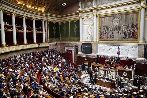 Lawmakers in France's lower house of parliament began debating a proposal to enshrine abortion rights in the country’s constitution. (Photo | AP)