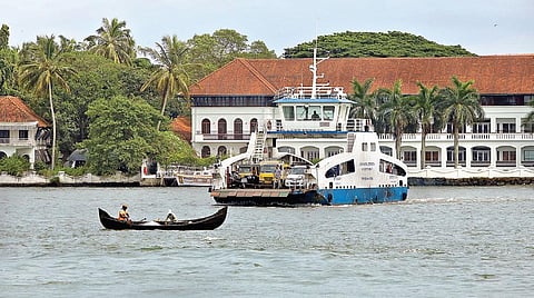 Ro-Ro service in Kochi. (Photo | Arun Angela)
