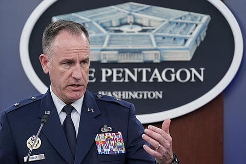 Pentagon spokesman Air Force Brig. Gen. Patrick Ryder (Photo | AP)