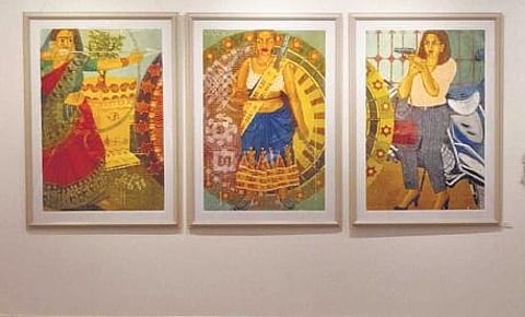 Artist Rajashree Nayak's art