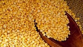 Tur dal used for representational purposes only