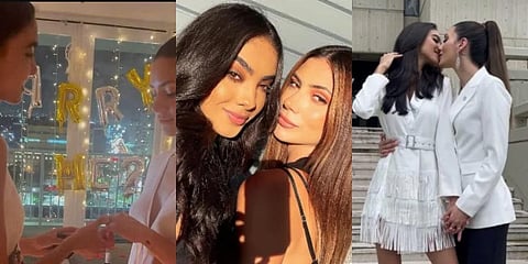 Fabiola Valentín and Mariana Valera announced they got married recently. (Photos | Instagram)