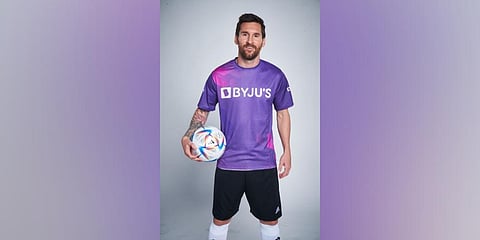 The engagement of BYJU's with Messi will enhance the visibility of the edtech firm overseas. (Photo |PTI)