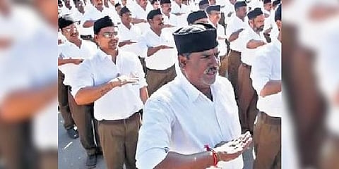 Rashtriya Swayamsevak Sangh. Image used for representational purpose