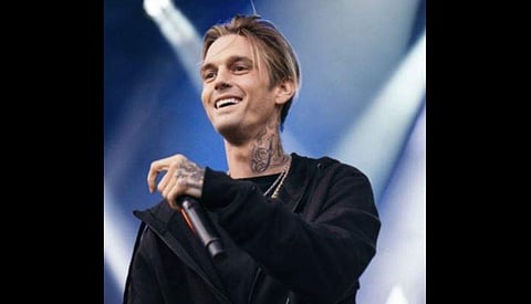 Singer Aaron Carter (File photo | Aaron Carter Twitter)