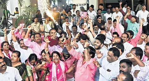 The result is a slap in the face of Modi and Amit Shah. They pumped in hundreds of crores from Delhi to buy votes... When we complained to the Election Commission, pressure was brought upon it not to