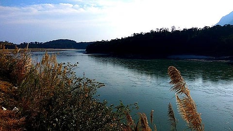 Arunachal Pradesh's Siang River.