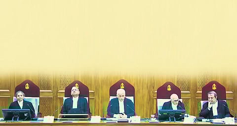 Justice Bela M Trivedi,Justice Dinesh Maheshwari,Justice U U Lalit,Justice S Ravindra Bhat. (File Photo)