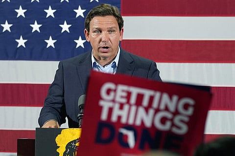 Republican Ron DeSantis wins reelection for governor in Florida. (Photo | AP)