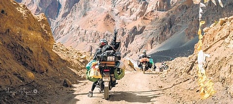 Chow Sureng Rajkonwar with Bella Chow (