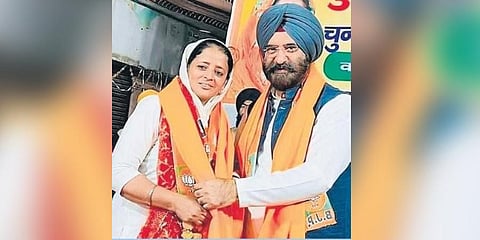 BJP MCD election candidate Paramjeet Kaur