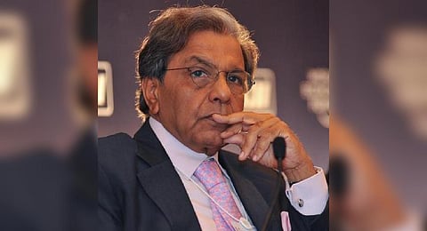 The chairman of Finance Commission, N K Singh (Photo | NK Singh @ Twitter)