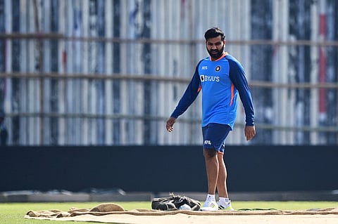 Indian skipper Rohit Sharma. (Photo | AFP)