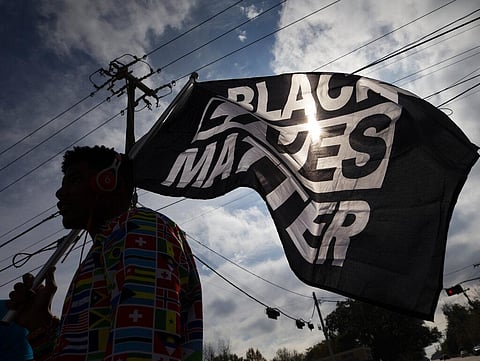 Black Lives Matter flag (Photo | AP)
