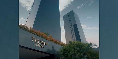 A representative image of the Trump Towers in Pune. (Screegrab | Trump Towers Pune)