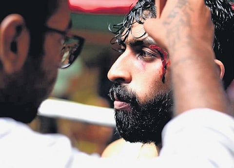 A still from the upcoming sports drama, 10 by cinematographer-turned-director, Karm Chawla.