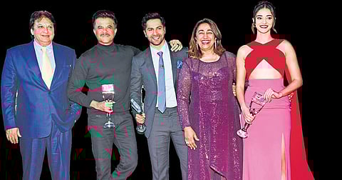 Celebrities at the 22nd Indian Television Academy (ITA) Awards held in Mumbai.
