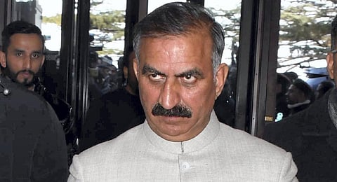 Himachal Pradesh Chief Minister Sukhvinder Singh Sukhu.