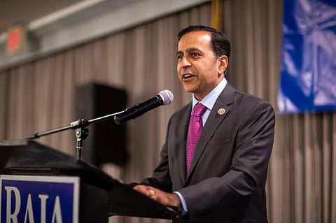 Indian-origin Democratic Congressman Raja Krishnamoorthi (Photo | Twitter)