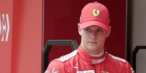Mick Schumacher. (File Photo | AP)