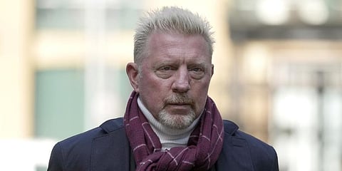 Boris Becker arrives at Southwark Crown Court in London, Tuesday, March 22, 2022.(File Photo | AP)