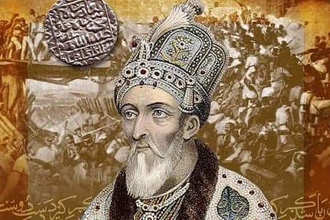 Bahadur Shah Zafar. (Photo | Twitter, tequieremos)