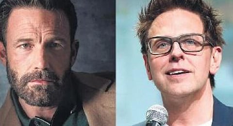 Ben Affleck and James Gunn