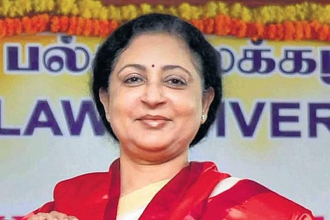 Justice V K Tahilramani. (File Photo)