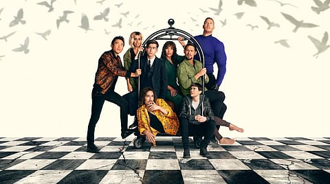Poster for the fourth and final season of The Umbrella Academy. (Photo | Netflix)