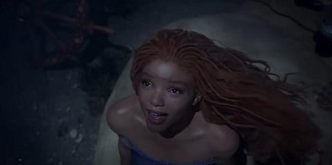 A still from Disney's live-action The Little Mermaid