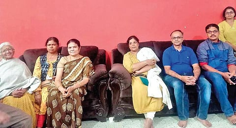 House owners in BDA’s HRBR Layout are a worried lot now. (Photo | Express)